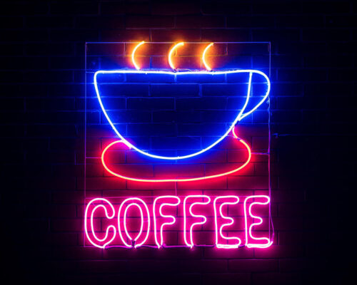Brewing Brilliance: The Luminous Allure of Neon Coffee Signs